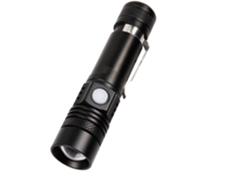 Lanterna Led T6 Superbrilhante Com Zoom Recarregável Para Emergências Em Acampamentos Ao Ar Livre. Olysi Shop