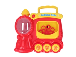 Primerox soprador de Bolhas Automático com Luz e Música para Festas Infantil Indoor Outdoor Vermelho