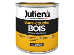 Tinta Primária Sob Camada De Madeira Julien Branco Mate 2,5l Microporosa Interior/exterior