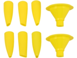 Conjunto De 8 Bicos De Pistola De Calafetagem Reutilizáveis Para Aplicação De Silicone Epóxi, Com Pi Gokoco