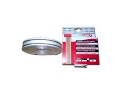 Ponsa cinta persiana 22 mm x   6 mt gris/marron rollo