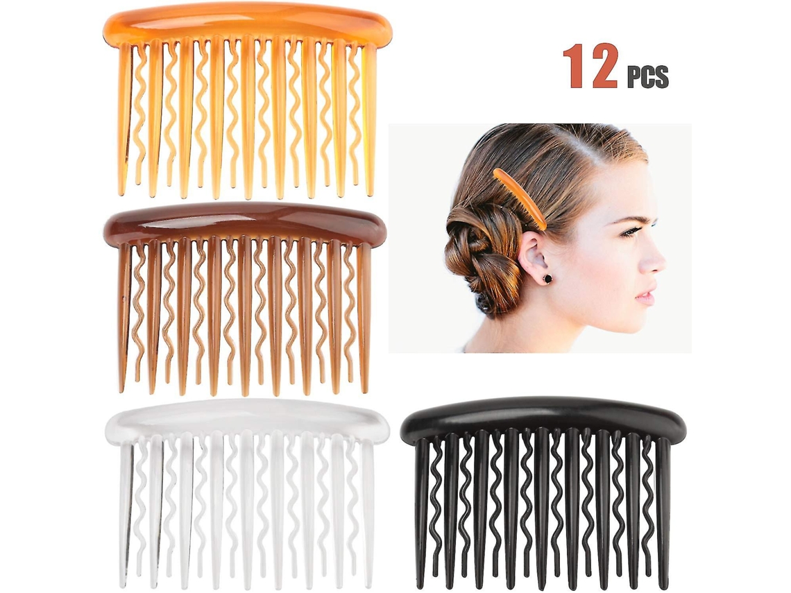 Pentes De Cabelo Pente Lateral De Tartaruga Com Dentes De Plástico Acessórios Para Cabelo Pentes De Cabelo Brilvibera