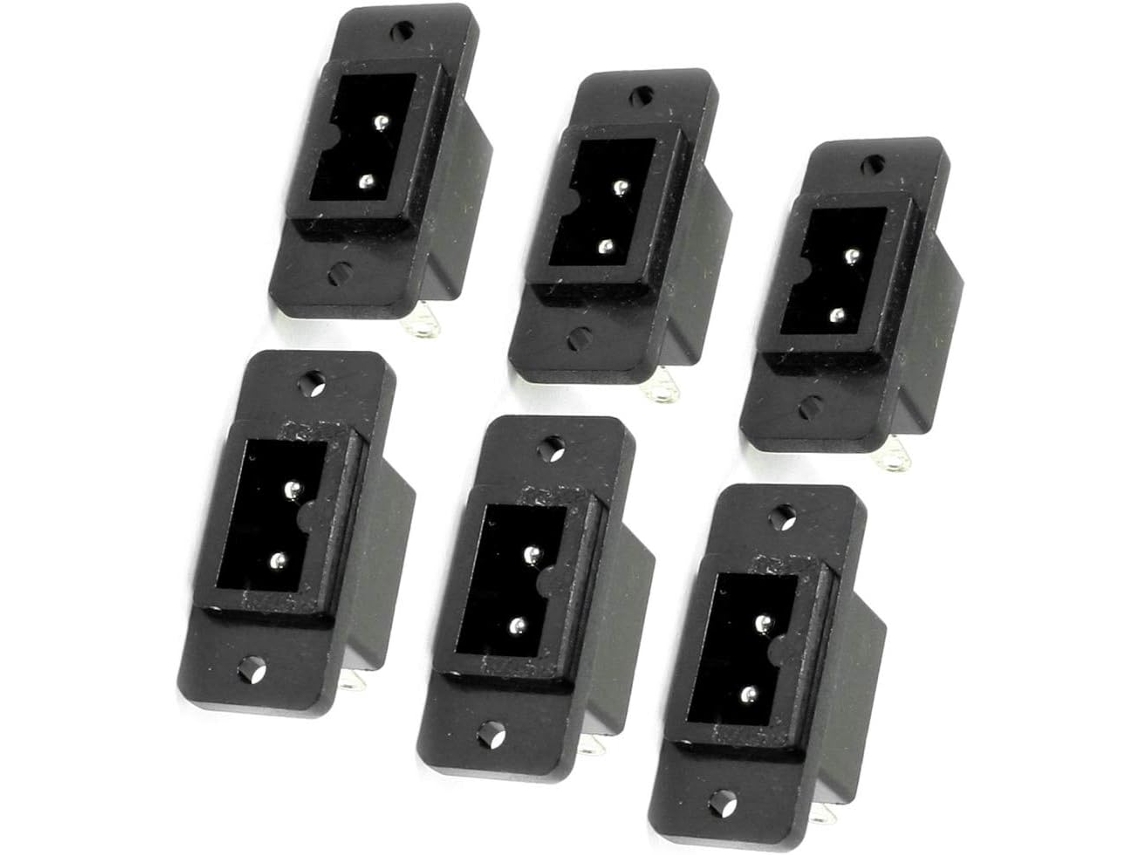 Conjunto de 250 acessórios IEC 60320 C12, plugues e tomadas CHABERLU