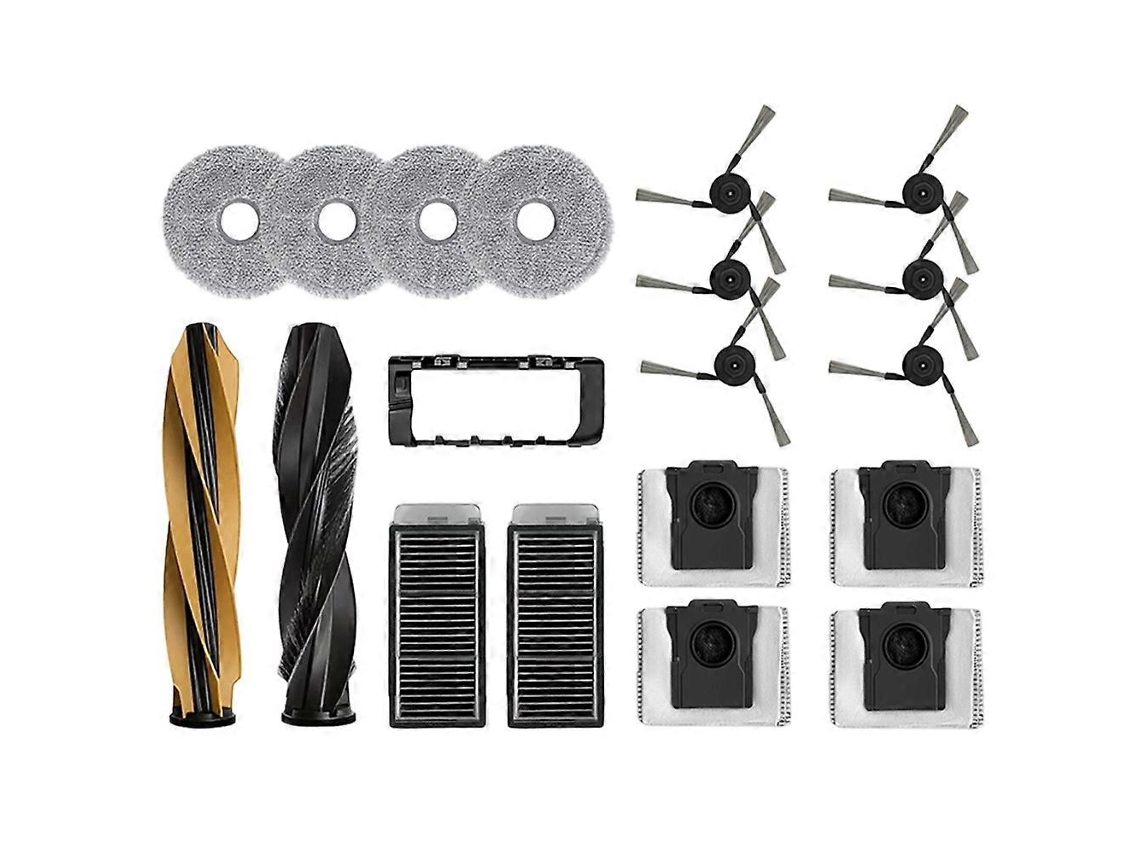 Acessórios Para O Aspirador De Pó Dreame X50 Master: Peças Para Aspirador De Pó, Escova Lateral Principal, Filtros, Sacos De Pó, Panos De Limpeza.
