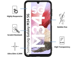 Pelicula de Vidro HONGWE. Samsung Galaxy M34 5G