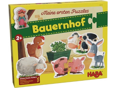 Puzzles HABA 302412 (Idade Mínima: 2 - 4 Peças)