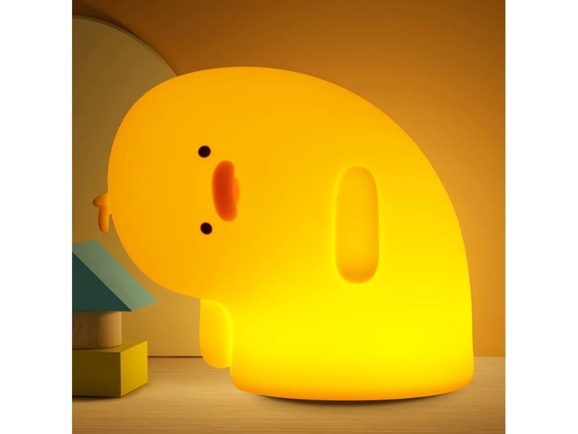 Luz Noturna De Pato Presentes De Pato Para Menina Lâmpada De Pato Para Presente Lâmpada De Cabeceira Para Berçário Abs Sil Controle Bestvite