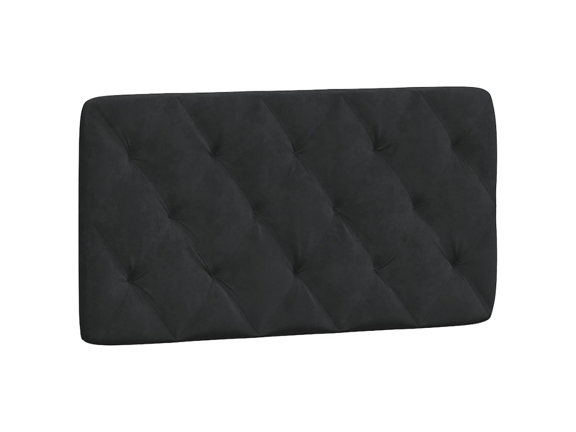 Headboard Cushion, Headboard Cushions Vidaxl Preto Veludo (100 Cm)