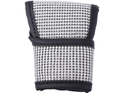 Capa Elegante Para Alavanca De Câmbio Em Couro Pu Com Strass Para Interior De Carro