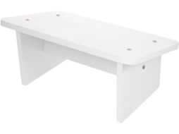 Banqueta Elegante Usar Embaixo Mesa Banquinho Cama Adultos