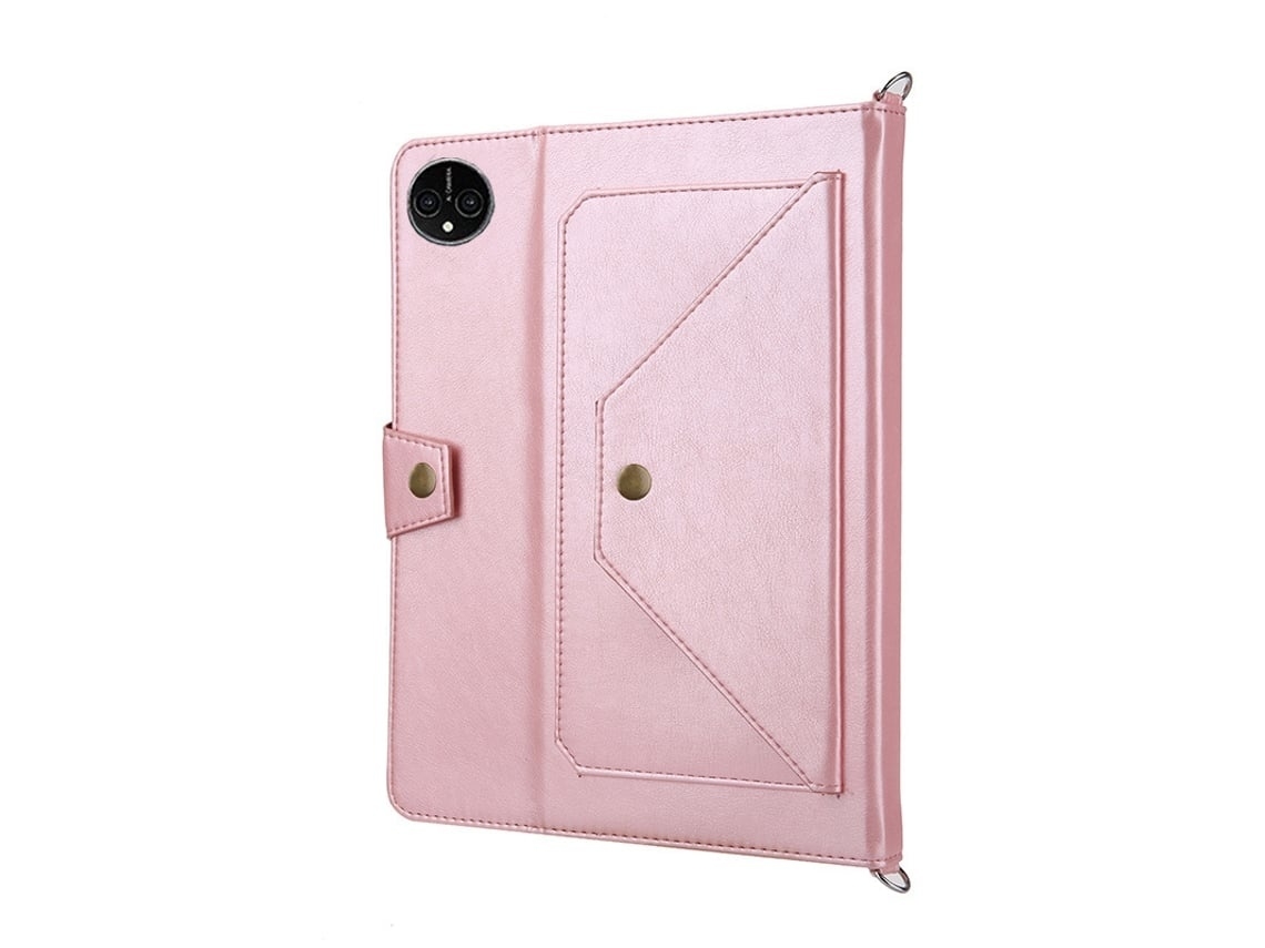 Capa Para Tablet Lurelia, Para Samsung Tab S9 11 Inch X710/x716 Com Alça De Ombro De Bolso, Para Transporte Ao, Ouro Rosa, Porta-cartões