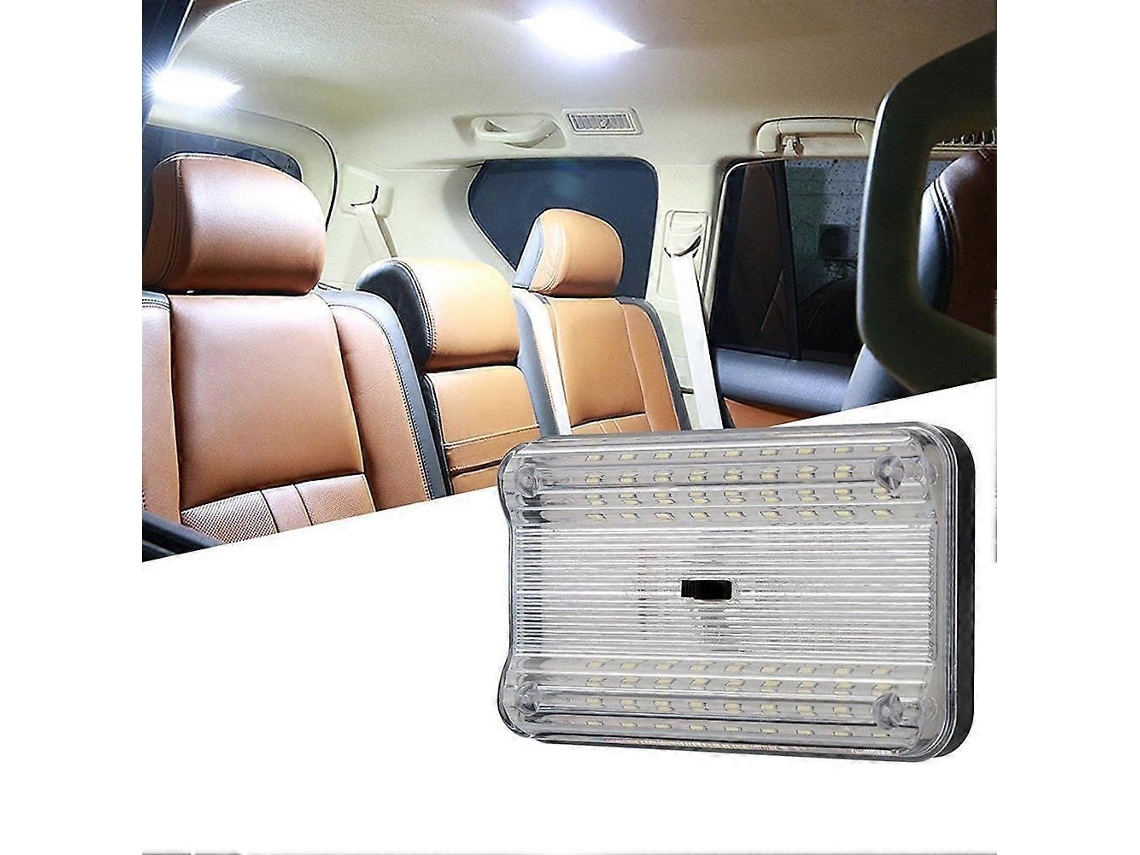 Luz De Leitura Interna Para Carro Com 36 Leds, Para Teto E Uso No Teto.