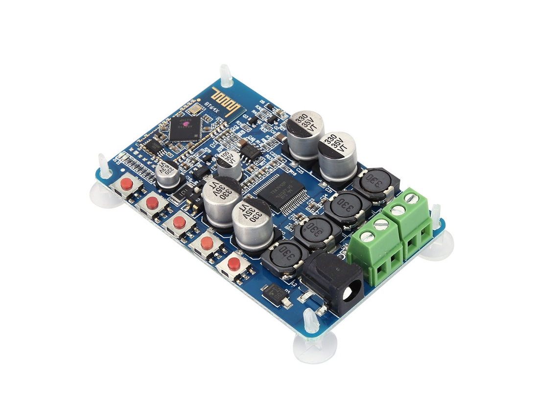 Laxiscreed Alto-falante Com Amplificador Digital Bluetooth Tda7492p, Receção Áudio Bluetooth 4.2