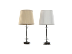 Lâmpada De Mesa Home Esprit Branco Bege Metal 25 W 220 V 20 X 20 X 43 Cm (2 Unidades)