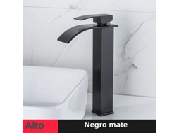 Torneira MDUG Moderna de Aço Inoxidável com Monocomando para Água Quente e Fria Tipo a Alto MDUG