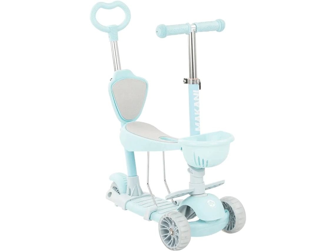 Trotinete KIKKABOO Makani Bon Bon 4 em 1 Azul (Idade Mínima: 2 anos)