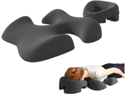 Travesseiro Facial e de Massagem para Cama Ergonômico Espuma Viscoelástica com Suporte Cabeça CHABERLU