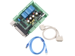 Placa Breakout USB Mach3 Interface 6 Eixos para Driver Motor CNC | S/MARCA