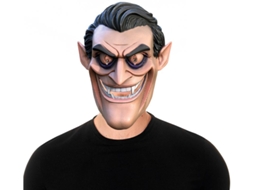 Máscara de vampiro de desenho animado adulto