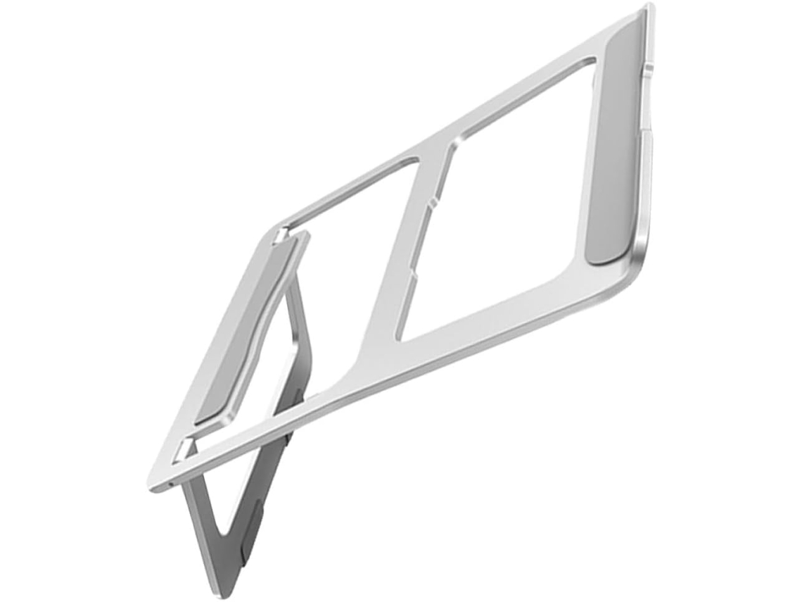 Suporte Dobrável Em Liga De Alumínio Com Inclinação De 18 Graus, Estrutura Triangular Estável Para Computador