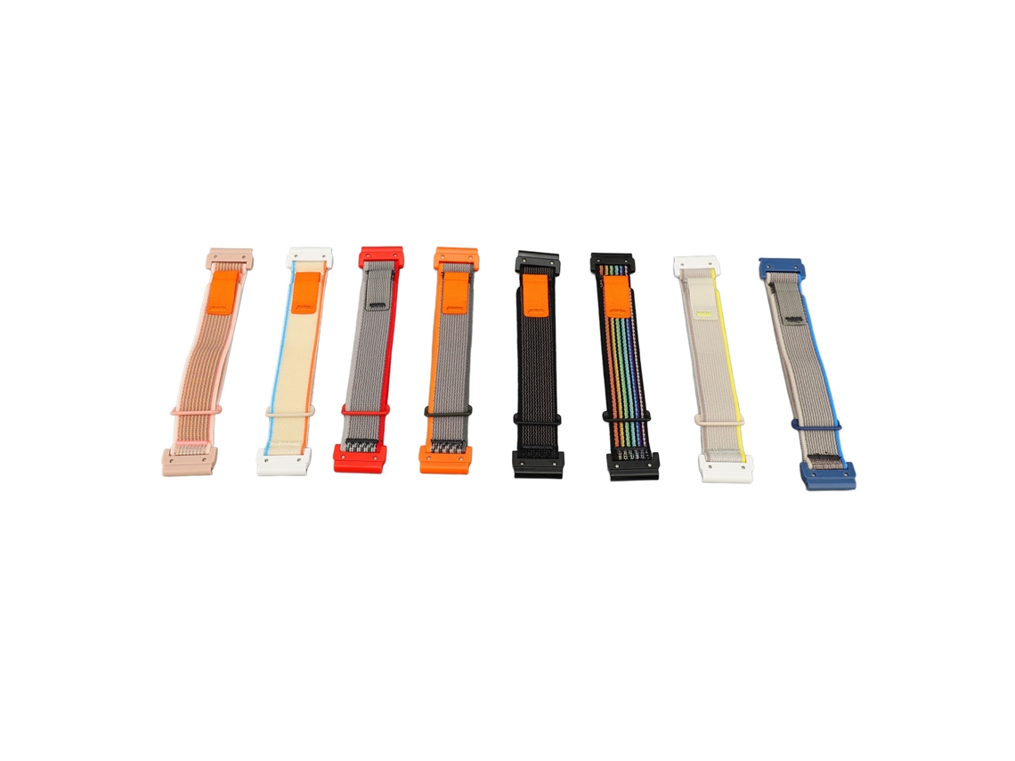 Pulseira de nylon para relógio Fenix 7x/6x/5x Enduro 2 Epix Pro 26mm, pacote com 8 peças