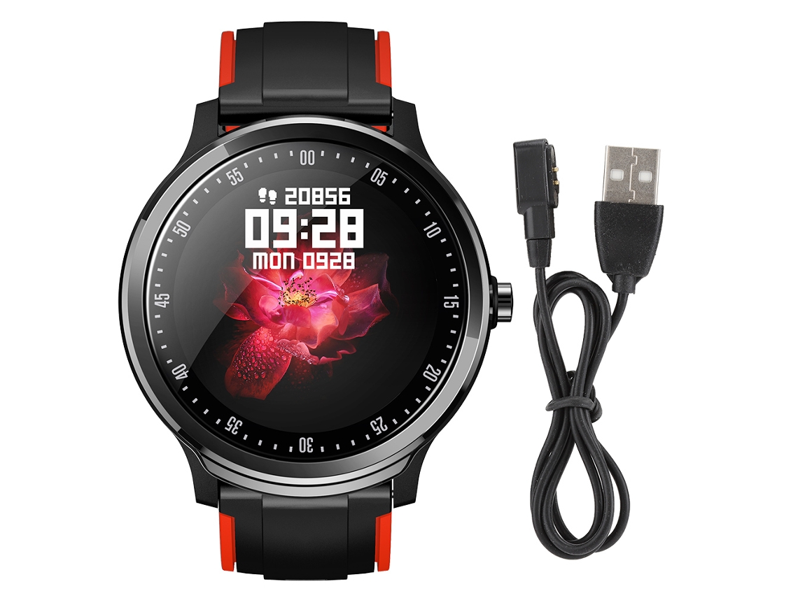 Pulseira Inteligente EOOCOO com Monitoramento Cardíaco, Pressão Arterial, Resistente à Água
