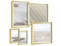 Conjunto De Pinturas Motivos Minimalistas De Praia Espelharte (5 Peças)