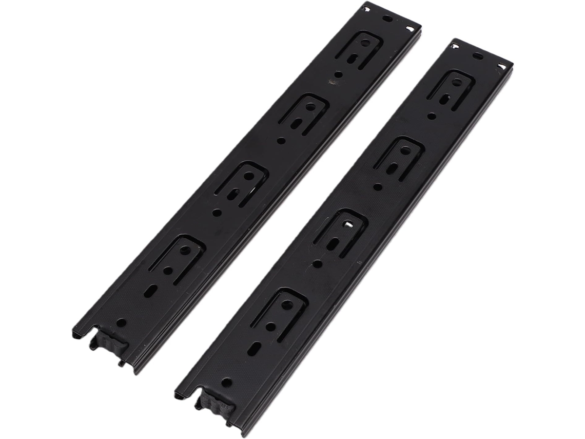 Corrediças Para Gavetas Garosa, Reforçadas, Com Extensão Total, 30cm 12pol, Revestidas De Borracha, Para Armários De