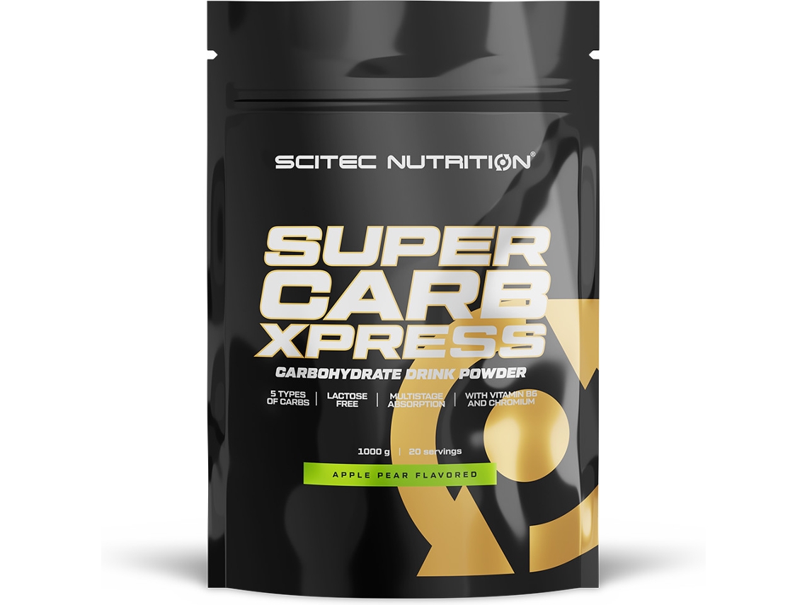 Suplemento Alimentar SCITEC NUTRITION Supercarb Xpress (1 Kg Pera) Worten.pt
