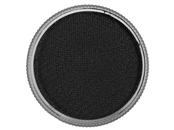 Pigmento De Pintura Corporal E Facial Mate Acuoso Profesional Para Maquiagem Teatral (preto)
