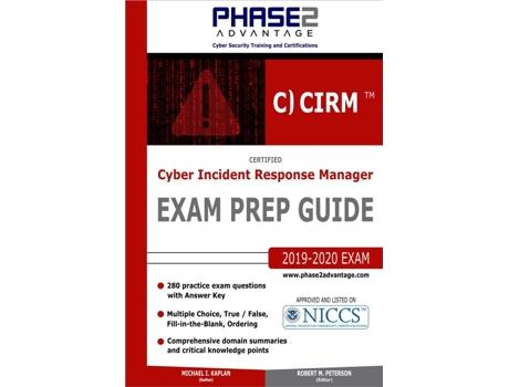 Livro Certified Cyber Incident Response Manager Exam Prep Guide de Michael I Kaplan (Inglês)