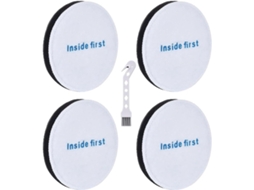 Kit Com 4 Filtros De Espuma Pré-motor E0202 Escova Limpeza Para