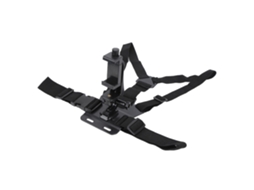 Plastic Black Adjustable Chest Harness Strap Convenient Hanging Safety Belt For Gopro Motion Camera LAXISCREED