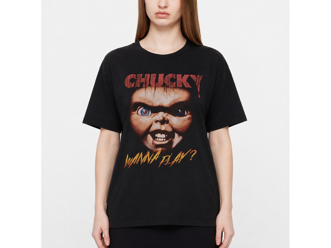 Child's Play Face T-shirt Unisex Adults Size:s