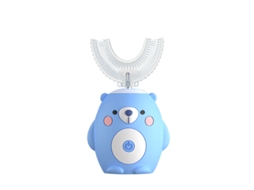 Escova de Dentes Elétrica Infantil em U, 6 Velocidades Ajustáveis, para Crianças de 2 a 6 Anos. Azul CZHHMART