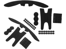 Kit de Almofadas para Capacete de Bicicleta de 2 Peças, com Acolchoamento Removível, Respirável e Absorvente. SFUSHOS