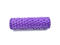 Ginástica E Pilates Com Rolo de Yoga 26 Cm Para Massagem Nas Costas, Bloco de Yoga, Equipamento de Exercício Doméstico, Roxo.-aquaforge
