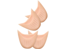 Protetores De Pés Femininos Valiclud, Capas De Silicone Para Os Dedos, Conjunto De 4 Peças, Confortáveis Para Saltos