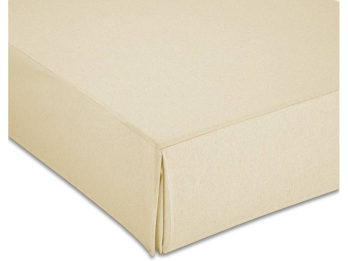 Capa para Sommier TODOPARAMICASA Canada Bege (150 cm)