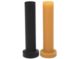 Lurelia Acessório Golfe Grips De Borracha Duráveis Para Tacos De Golfe, Grips Para Driving Range, Preto E Amarelo