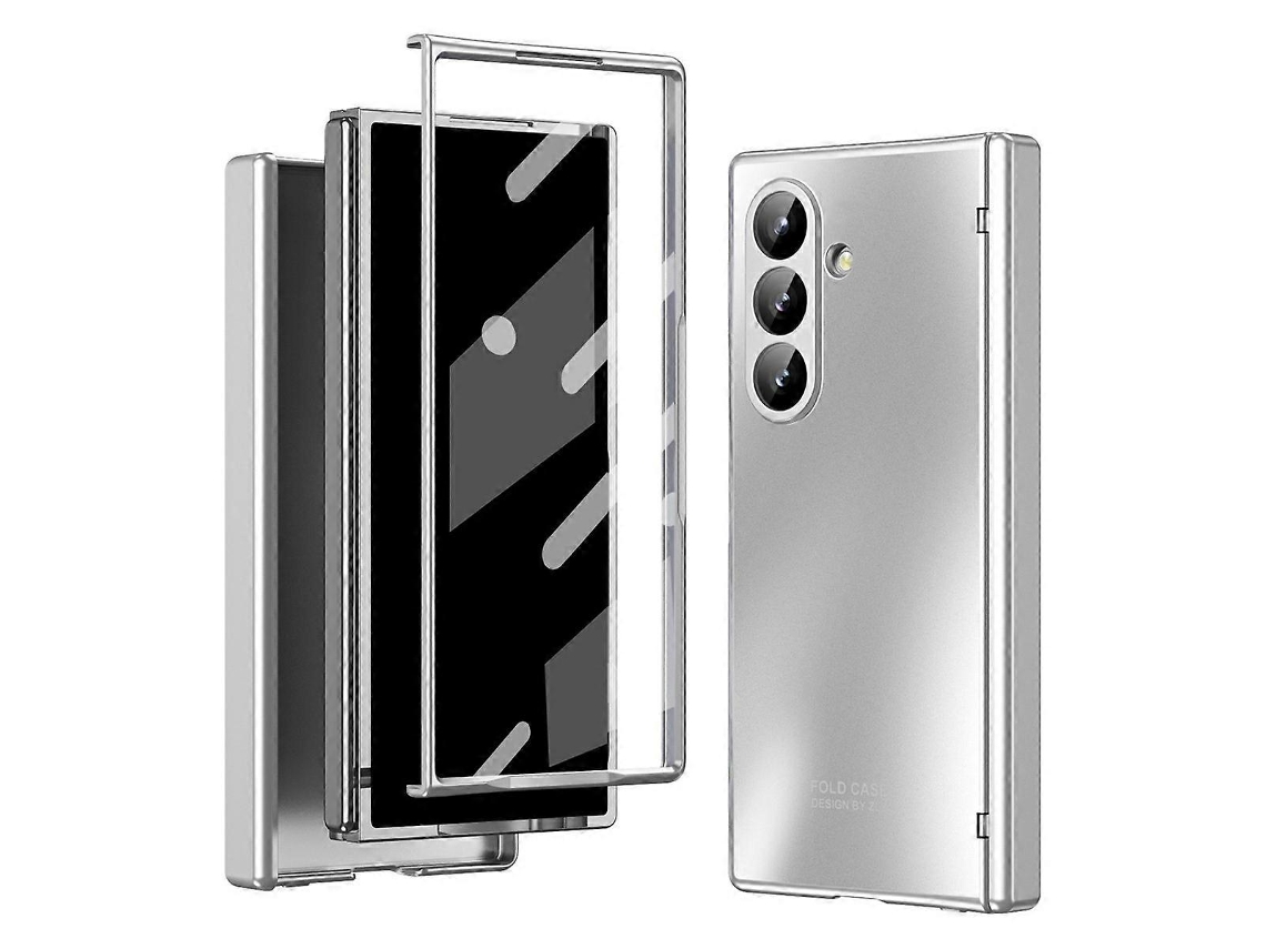 Capa Rígida De Pc À Prova De Choque Com Película Frontal Para Samsung Galaxy Z Fold7 5g