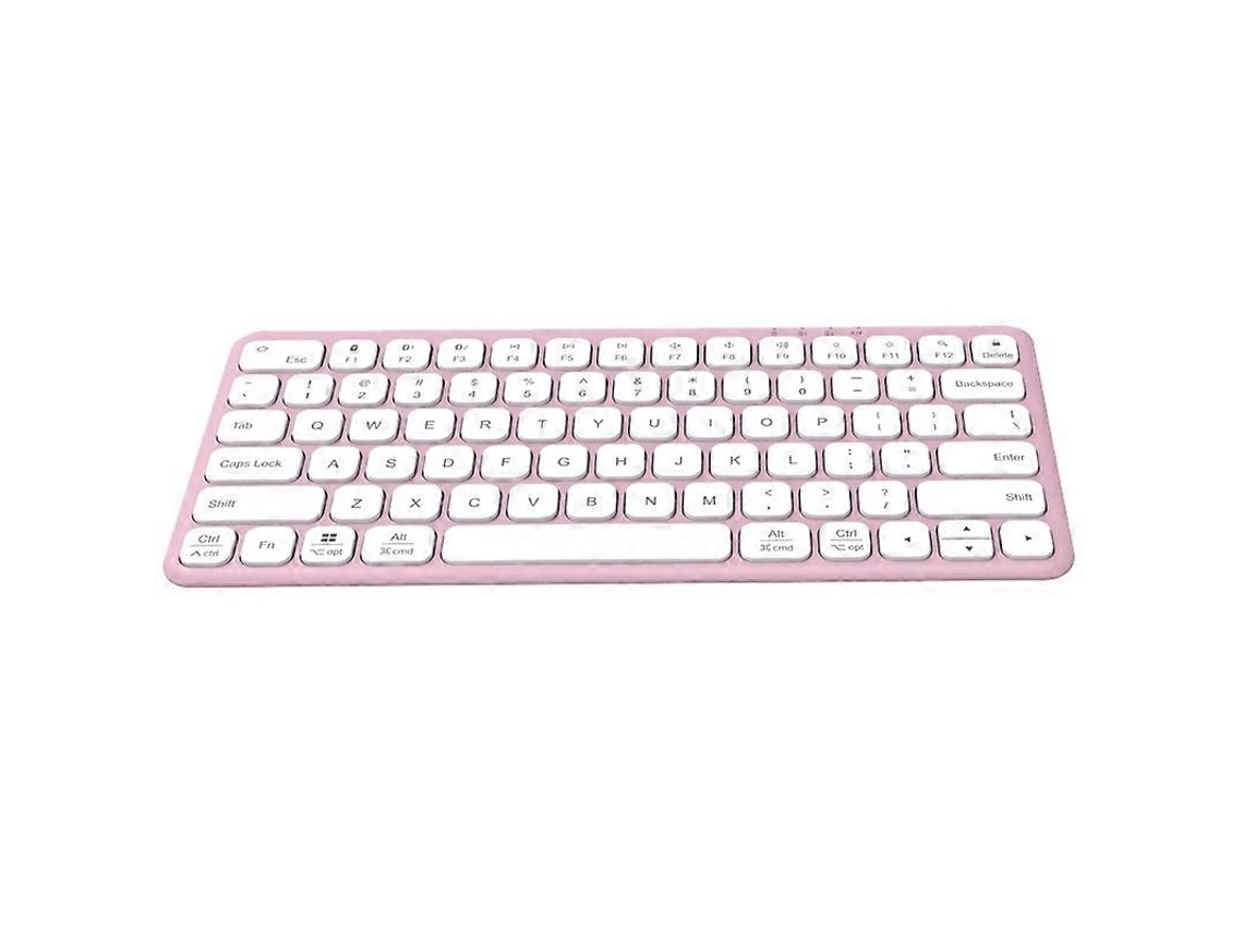 Teclado E Mouse Sem Fio B087 2.4g, Rosa Everley891