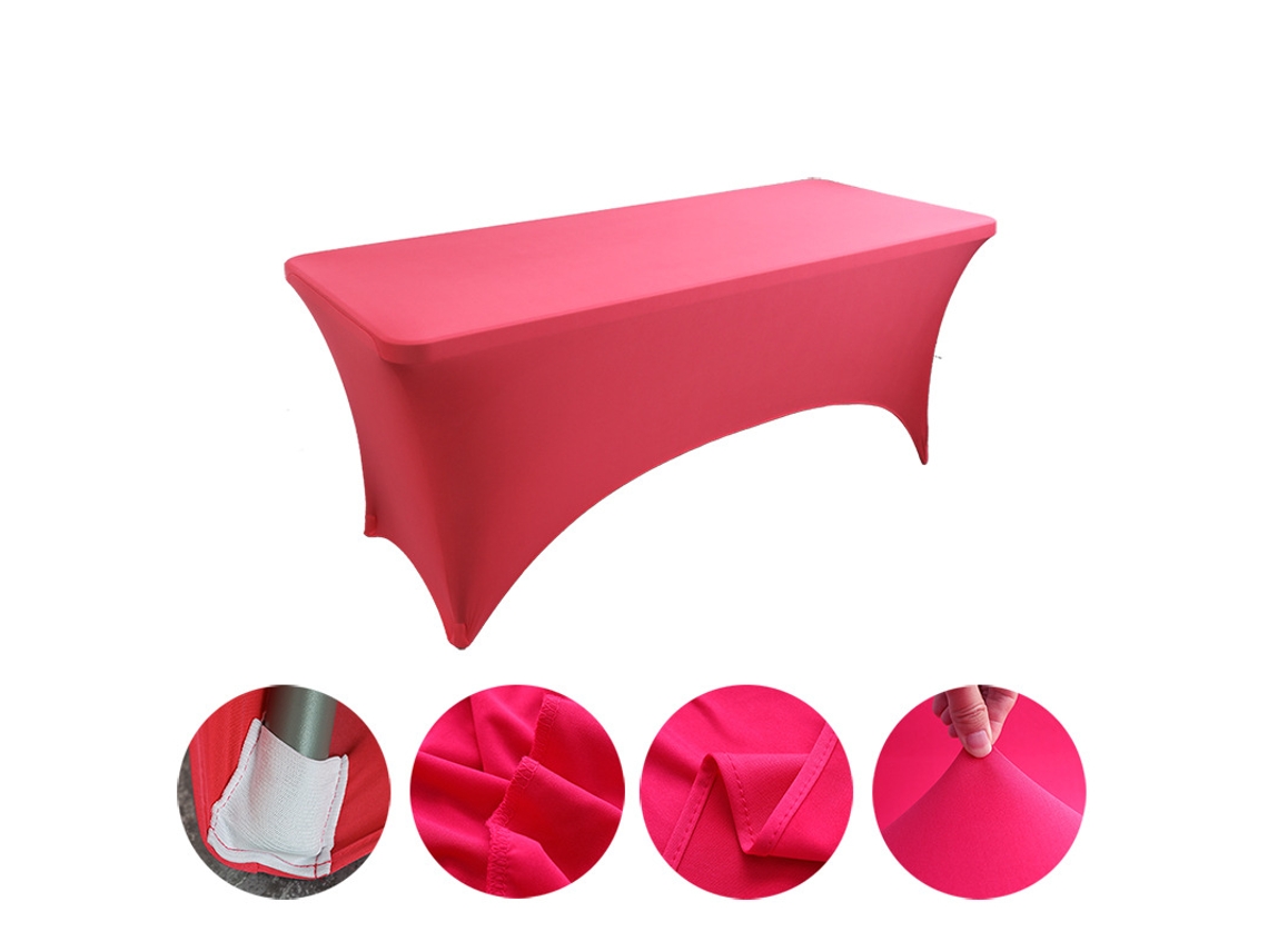 Toalha de Mesa DIGITALLAB Poliéster ideais para Casamentos, Bares, Artesanato e Exposições (122x75x75 Cm)
