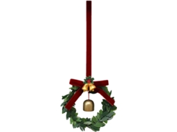 Guirlandas De Natal Para Porta De Entrada: Enfeites Com Sinos, Laços E Pinhas.