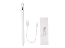 Caneta Estilo Capacitiva Ativa Para Ipad Android Branca