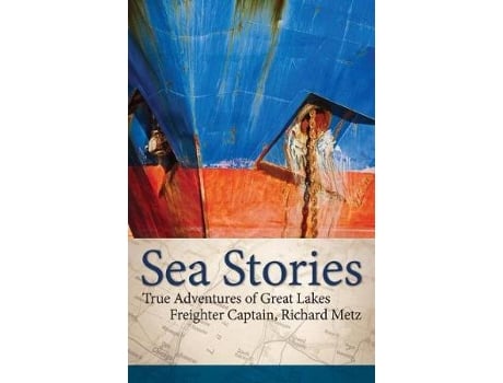 Livro sea stories de captain richard metz (inglês)