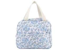 Pequena bolsa acolchoada para almoço com estampa floral, fofa e térmica para o trabalho_szxm Aquaforge