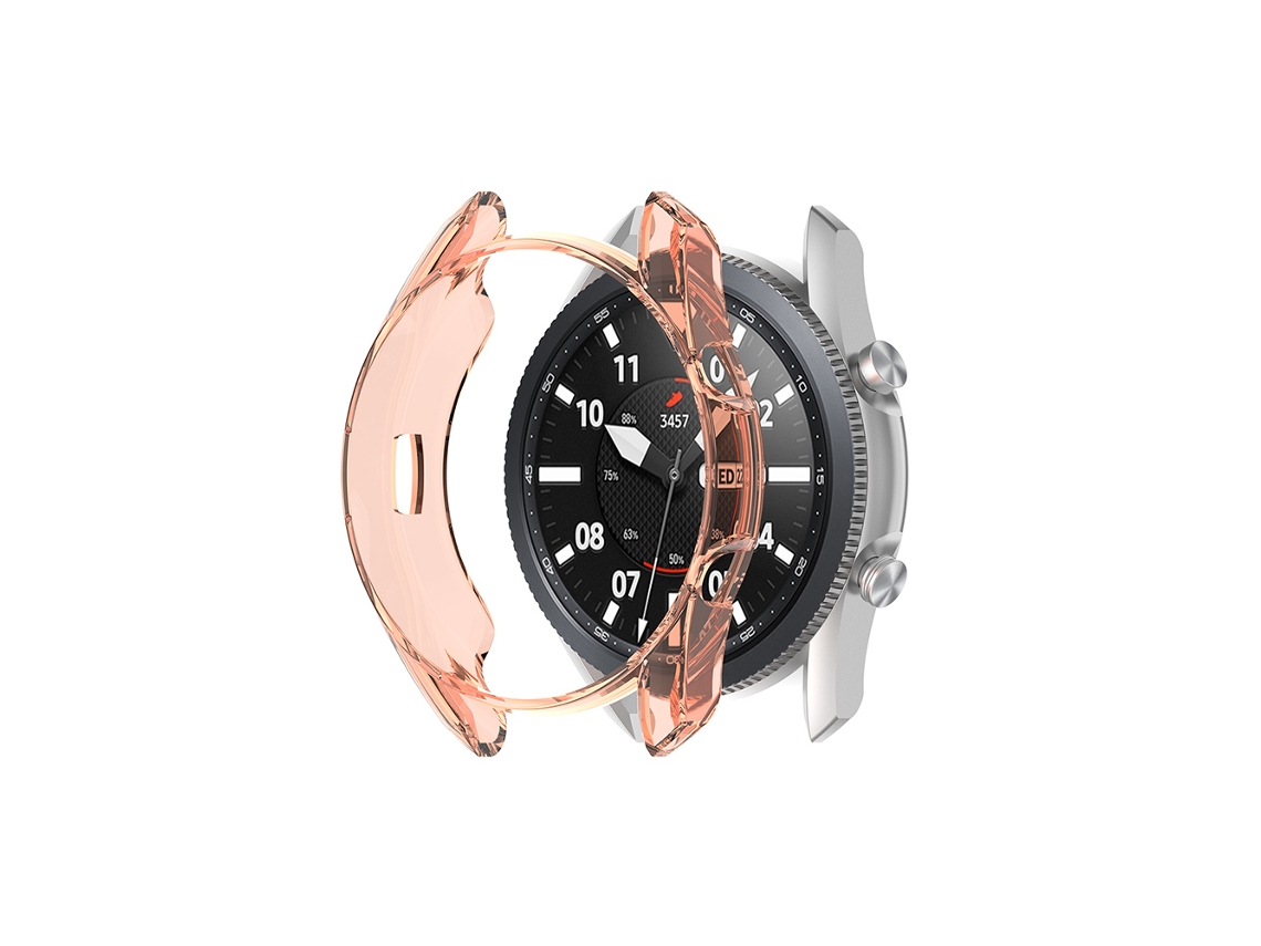 Funda Protectora Transparente Naranja para Reloj 41 mm LTE Bluetooth