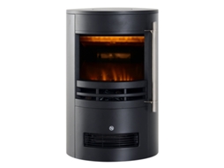 Lareira Elétrica Led Lareira De Parede Fogão Com Efeito De Chama 900/2000w 41x41x64,5cm Cs