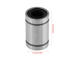 Coxim Rolamento Linear Lm8uu Para Impressora 3d Cnc